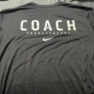 OTF Nike Coaches Dri Fit short sleeve shirt Orangetheory